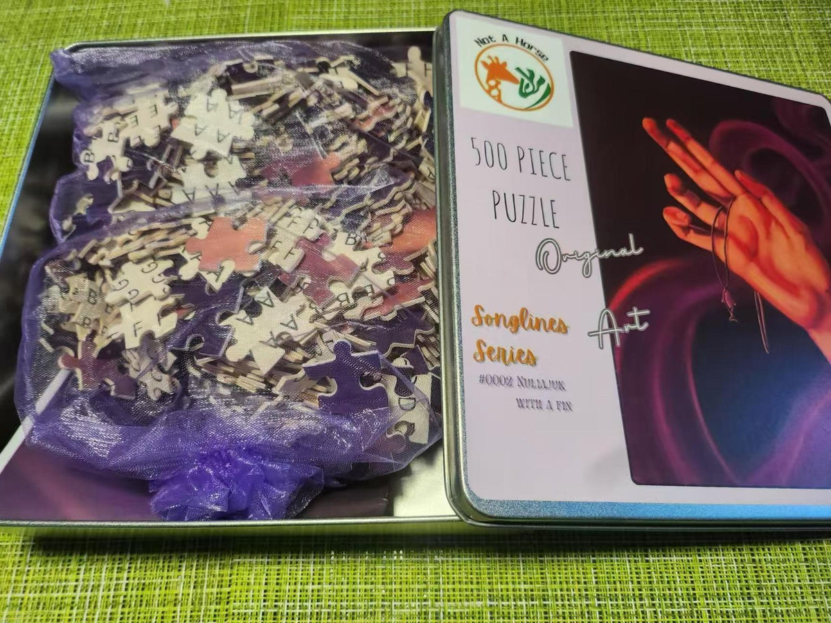 500 piece puzzle: #0001 Songline Series